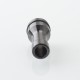 Mission XV Style RDL 510 Drip Tip for RDA / RTA / RDTA Atomizer - Black, Stainless Steel