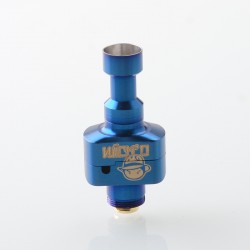 Wick'd Bridg'd Style RBA Bridge for Boro Devices / Billet / BB Mod Kit - Blue, 1.2mm, 2.5mm, 3.0mm, 3.5mm, 4.0mm