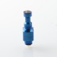 Wick'd Bridg'd Style RBA Bridge for Boro Devices / Billet / BB Mod Kit - Blue, 1.2mm, 2.5mm, 3.0mm, 3.5mm, 4.0mm