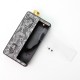 SXK Dot-Sturdy Kit 2 Style Replacement Front + Back Cover Panel Plate for dotMod dotAIO V2 Pod - Cyprinoid, Aluminum Alloy
