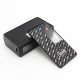 SXK Dot-Sturdy Kit 2 Style Replacement Front + Back Cover Panel Plate for dotMod dotAIO V2 Pod - Black, Aluminum Alloy Engraving
