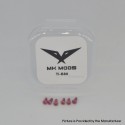 Authentic MK MODS Replacement Titanium Screws for Lost Vape Centaurus B80 AIO Kit - Pink (6 PCS)
