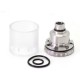 SXK Replacement Short Tank Tube Kit for Hussar RTA 2023 - Silver, 316SS + PCTG