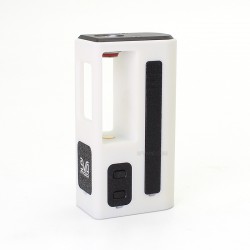 SXK SVA AIO-X Style 70W Boro Mod - White, VW 1~70W, 1 x 18650, SEVO 70 Chipset, Compatible with BB / Billet RBA / Boro Tank