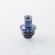 Authentic MK MODS Toxic Drip Tip Kit for BB / Billet / Boro AIO Box Mod - Dark Blue, Titanium