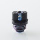 Authentic MK MODS Toxic Drip Tip Kit for BB / Billet / Boro AIO Box Mod - Dark Blue, Titanium