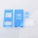 Authentic MK MODS V2 Front + Back Door Panel Plates for Aspire Raga Aio Pod - Blue (2 PCS)