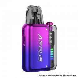 [Ships from Bonded Warehouse] Authentic VOOPOO Argus P2 Pod System Kit - Violet Purple, 1100mAh, 2ml, 0.4ohm / 0.7ohm