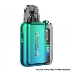 [Ships from Bonded Warehouse] Authentic VOOPOO Argus P2 Pod System Kit - Neon Blue, 1100mAh, 2ml, 0.4ohm / 0.7ohm