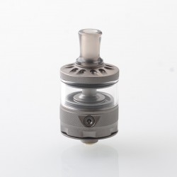 Authentic Ambition Mods Bi2hop MTL RTA (Bishop V2) Atomizer - Gun Metal, 2.0ml, 0.8 / 1.0 / 1.2mm Air Pin, 22mm