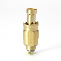 SXK MOBB Mini Style RBA Rebuildable Atomizer w/ 3.5mm Air Pin for Billet / BB / Supbox /Bantam Revision - Gold, 316SS