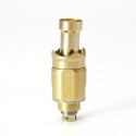 SXK MOBB Mini Style RBA Rebuildable Atomizer w/ 3.5mm Air Pin for Billet / BB / Supbox /Bantam Revision - Gold, 316SS