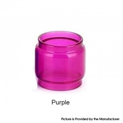 [Ships from Bonded Warehouse] Replacement Glass Bubble Tank Tube for GeekVape Zeus Sub Ohm Tank - Purple, 5ml