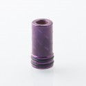 Monarchy Inverted Lazy Style 510 Drip Tip for RDA / RTA / RDTA Atomizer - Purple
