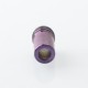 Monarchy Inverted Lazy Style 510 Drip Tip for RDA / RTA / RDTA Atomizer - Purple