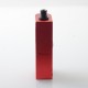 Authentic ThunderHead Creations Blaze AIO Boro Box Mod - Red, VW 5~88W, 1 x 18650, Compatible with BB / Billet Boro RBA / Tank