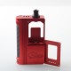 Authentic ThunderHead Creations Blaze AIO Boro Box Mod - Red, VW 5~88W, 1 x 18650, Compatible with BB / Billet Boro RBA / Tank