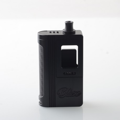 Authentic ThunderHead Creations Blaze AIO Boro Box Mod - Black, VW 5~88W, 1 x 18650, Compatible with BB / Billet Boro RBA / Tank