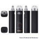 [Ships from Bonded Warehouse] Authentic Dillon EM Pod System Kit - Luxury Black Gold, 900mAh, 2.5ml, 0.6ohm / 0.9ohm