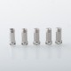 Unkwn One Unreal Style RBA Bridge for Billet / BB / Boro Tank - Purple, Titanium, 6 PCS Air Pins