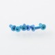 Authentic MK MODS Replacement Titanium Screws for Lost Vape Centaurus B80 AIO Kit - Blue (6 PCS)