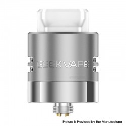 [Ships from Bonded Warehouse] Authentic GeekVape Tsunami Z RDA Tank Atomizer - Stainless Steel, BF Pin, 24mm
