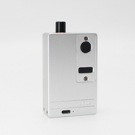 SXK Delro Style 70W TC VW AIO Mod Kit - Silver, 1~70W, 2200mAh, SEVO 70 Chipset