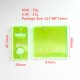 SXK Delro Style AIO Mod Kit Replacement Door Cover Panel Plate - Translucent Green (2 PCS)