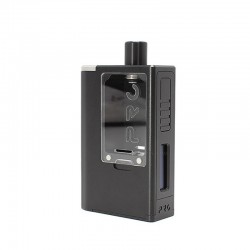 SXK PRC ION Box Style 70W AIO Boro Box Mod - Black, VW 1~70W, 1 x 18650