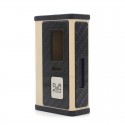 SXK SVA KIMAIO Style 60W AIO All In One Box Mod - Carbon Fiber + PEEK, 1~60W, 1 x 18650, Evolv DNA 60 Chip