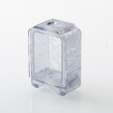 Monarchy Mnch King Duck Style Boro Tank for SXK BB / Billet AIO Box Mod Kit - Translucent Black, PC