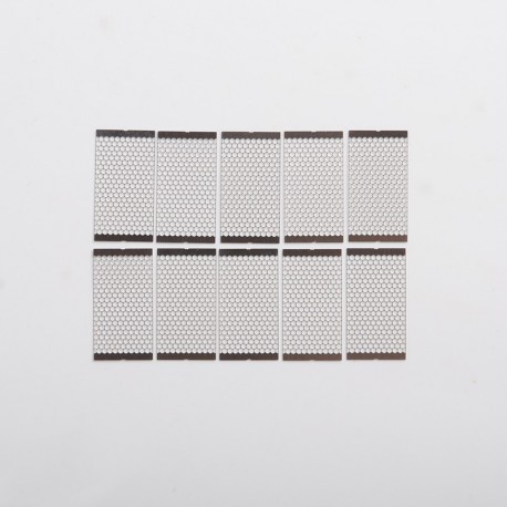 Authentic Steam Crave Replacement Mesh Strip Coil for Mesh Deck / RBA / RDA / RTA / RDTA Atomizer - 0.14ohm SS316L (10 PCS)