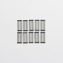 Authentic Steam Crave Mesh Strip Coil for Mesh Deck / RBA / RDA / RTA / RDTA - 0.15ohm Kanthal A1 Dual 16 x 6.8mm (10 PCS)