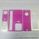 Authentic MK MODS Cover Panel Plate for SAN AIO Boro Box Mod - Pink, Acrylic