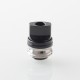 Monarchy Ultra Whistle Style Drip Tip for BB / Billet / Boro AIO Box Mod - Black, Stainless Steel + Aluminum