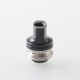 Monarchy Ultra Whistle Style Drip Tip for BB / Billet / Boro AIO Box Mod - Black, Stainless Steel + Aluminum