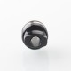 Monarchy Ultra Whistle Style Drip Tip for BB / Billet / Boro AIO Box Mod - Black, Stainless Steel + Aluminum