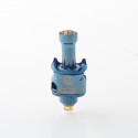 Monarchy Mobb MS Inverted Duck Style RBA Bridge for Billet / BB / Vandy Pulse AIO / Boro Mod - Blue, 2.5 / 3 / 3.5 / 4mm