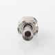 Monarchy Mobb MS Inverted Duck Style RBA Bridge for Billet / BB / Vandy Pulse AIO / Boro Mod - Silver, 2.5 / 3 / 3.5 / 4mm