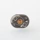 Monarchy Mobb MS Inverted Duck Style RBA Bridge for Billet / BB / Vandy Pulse AIO / Boro Mod - Silver, 2.5 / 3 / 3.5 / 4mm