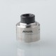 Authentic Steam Crave Hadron Mesh RDSA Rebuildable Dripping Atomizer - Silver, Dual Mesh Deck, BF Pin, 30mm Diameter