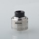 Authentic Steam Crave Hadron Mesh RDSA Rebuildable Dripping Atomizer - Silver, Dual Mesh Deck, BF Pin, 30mm Diameter