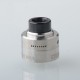 Authentic Steam Crave Hadron Mesh RDSA Rebuildable Dripping Atomizer - Silver, Dual Mesh Deck, BF Pin, 30mm Diameter