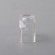 Authentic Steam Crave Meson Boro Tank Replacement PCTG Tank Tube - Transparent