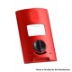 Authentic Steam Crave Meson AIO Boro Mod Replacement AFC Front Panel - Red