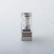 Authentic Steam Crave Meson Boro Tank for Meson AIO Kit / Boro Mod - Silver, 5ml