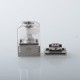 Authentic Steam Crave Meson Boro Tank for Meson AIO Kit / Boro Mod - Silver, 5ml