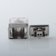 Authentic Steam Crave Meson Boro Tank for Meson AIO Kit / Boro Mod - Silver, 5ml