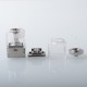 Authentic Steam Crave Meson Boro Tank for Meson AIO Kit / Boro Mod - Silver, 5ml