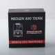 Authentic Steam Crave Meson Boro Tank for Meson AIO Kit / Boro Mod - Silver, 5ml